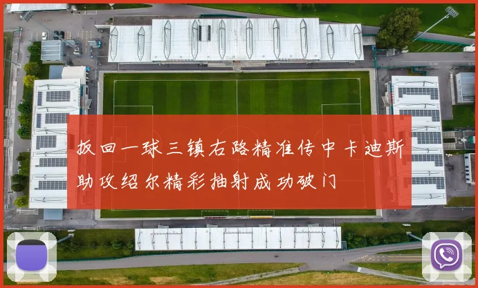 扳回一球三镇右路精准传中卡迪斯助攻绍尔精彩抽射成功破门