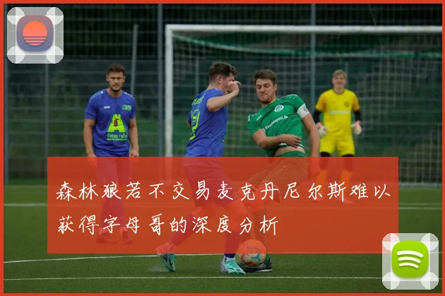 森林狼若不交易麦克丹尼尔斯难以获得字母哥的深度分析